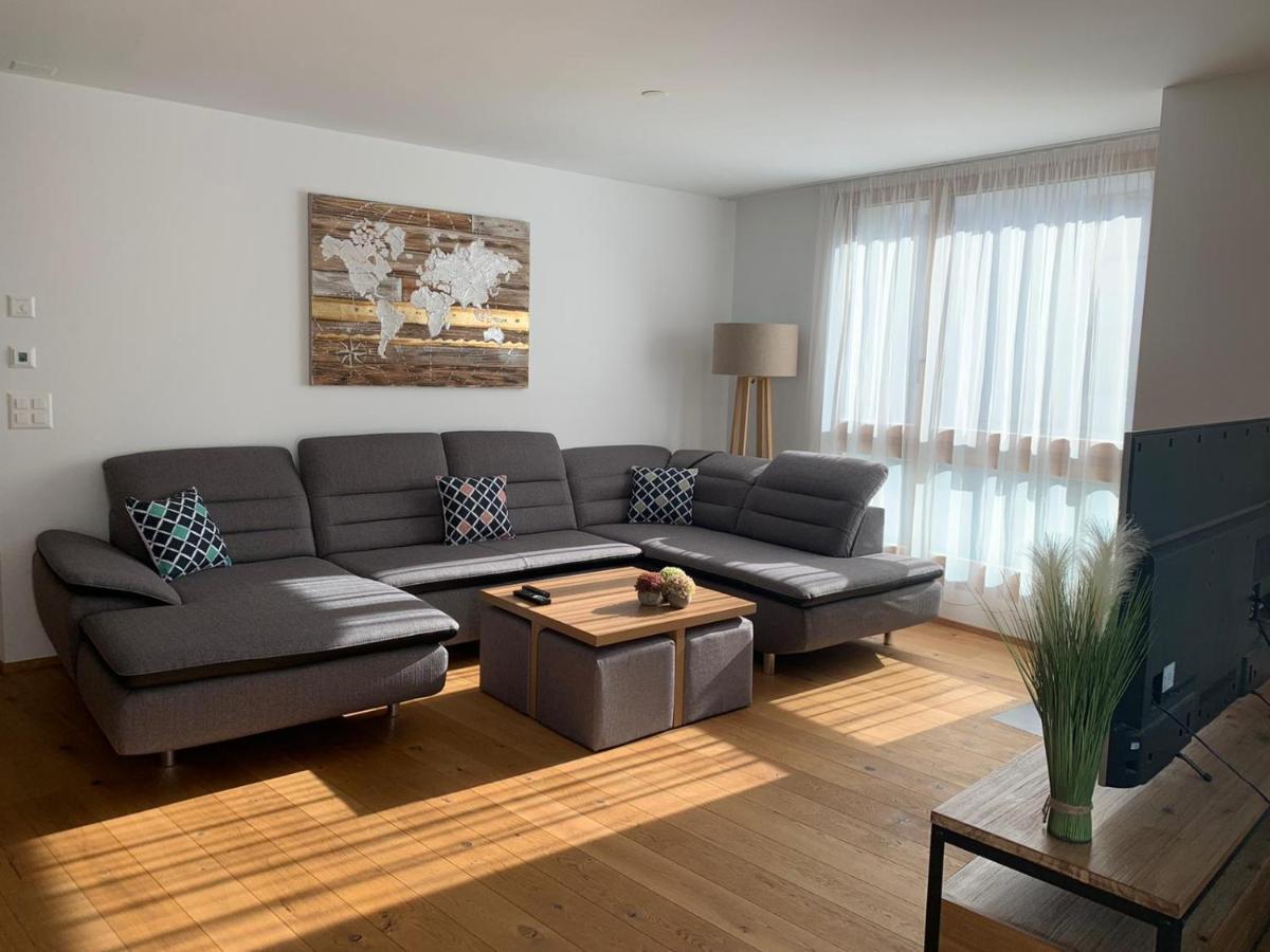 Montanas - Luxuswohnung Mit Kamin - Nahe Caumasee & Talstation Flims Exteriér fotografie